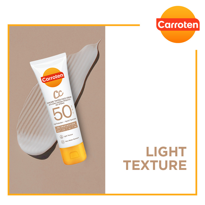 CARROTEN - CC Suncare Tinted Face Cream SPF50 - 50ml